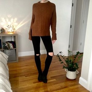 H&M side slit sweater